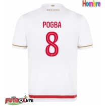 Camiseta AS Monaco Paul Pogba #8 Primera Equipación 2025-26 manga corta